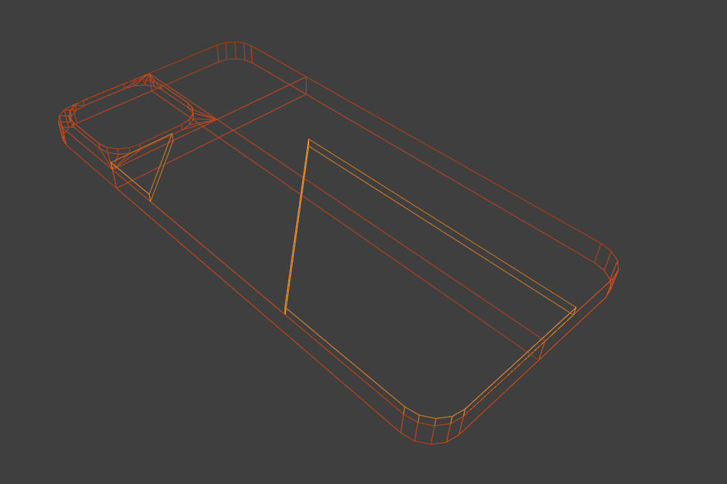 Flip Phone Wireframe
